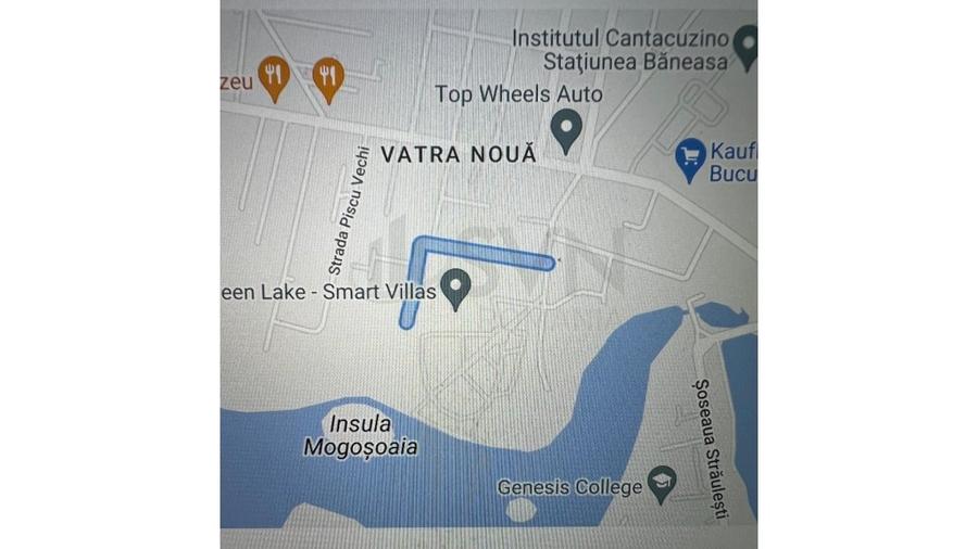 Teren Construcții intravilan de 1000 mp, în Sisești
