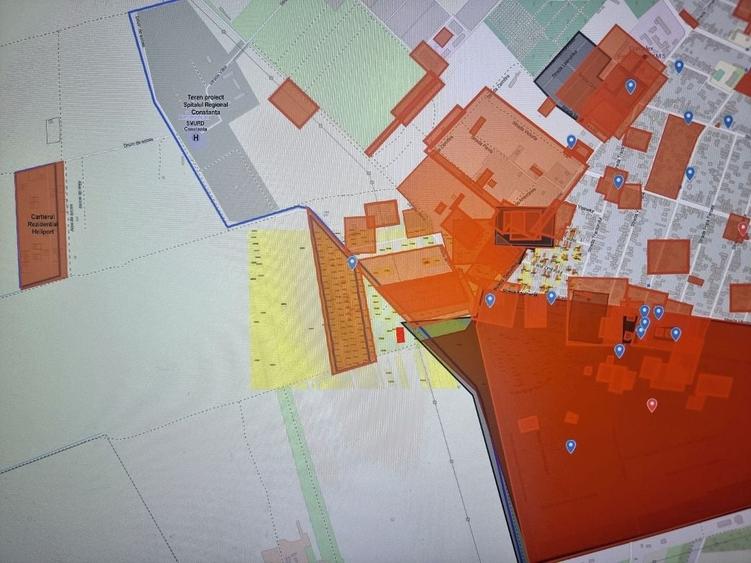 Teren de 614 mp, în Viile Noi