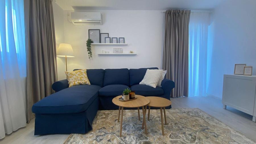 Apartament cu 2 camere decomandat, mobilat în Industriilor