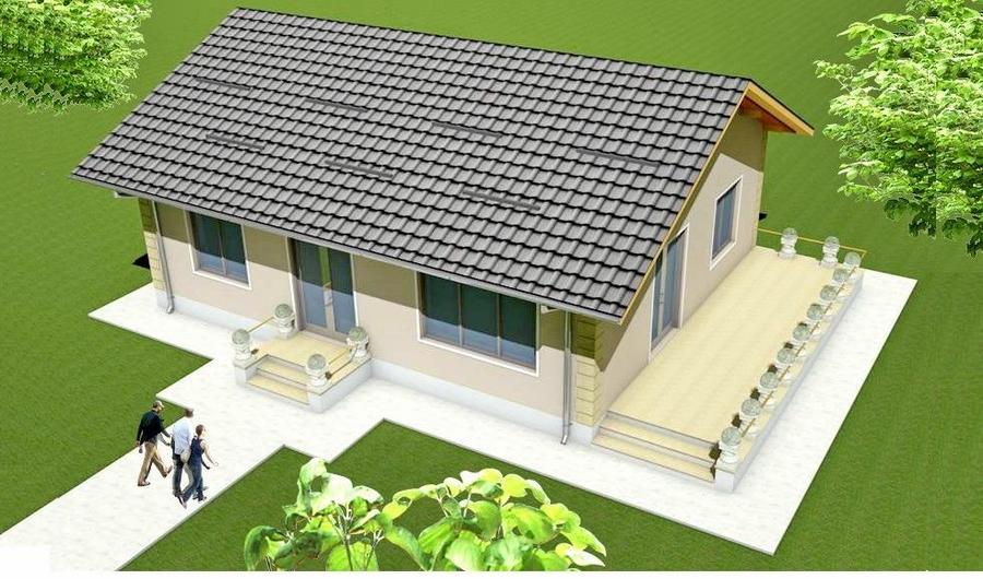 Casă individuală cu 3 camere cu Canalizare în Schela