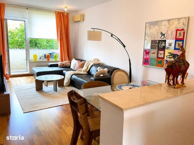 Apartament cu 2 camere semidecomandat în Moșilor