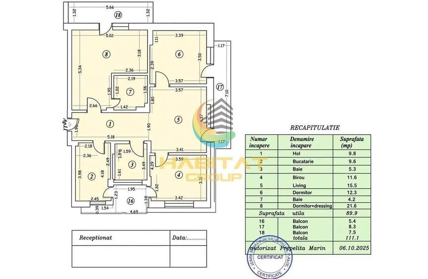 Vanzare Apartament 4 camere 111 mp - Berceni / Strada Postalionului / - 1