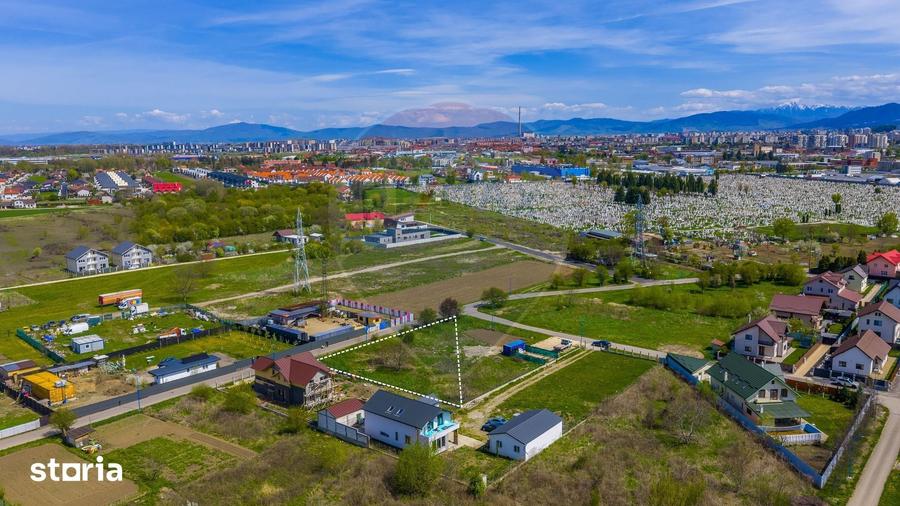 Teren intravilan 1,250mp Brasov / Comision 0% - 7