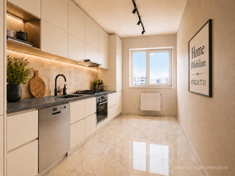 Apartament cu 2 camere decomandat în Metalurgiei