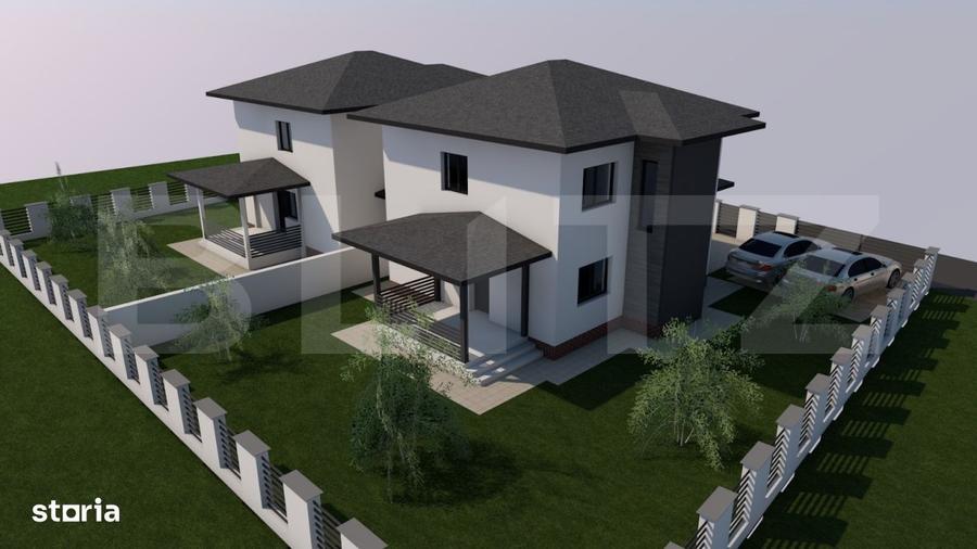 Duplex 4 camere, 110.50 mp, zona Horpaz - 8
