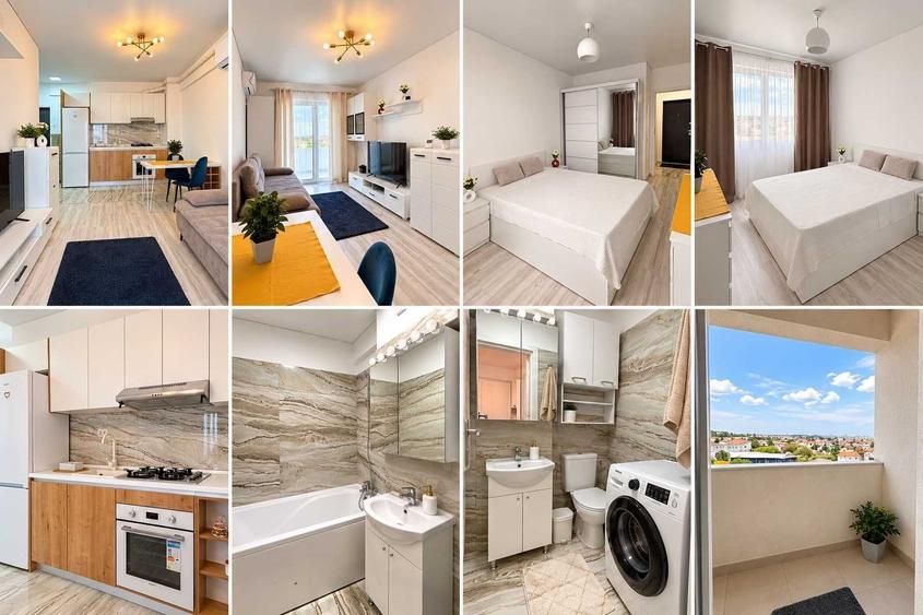 Apartament cu 2 camere decomandat în Chiajna