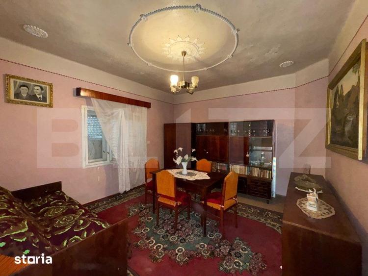 Casă cu 2 camere cu Teren 1207 Mp în Central