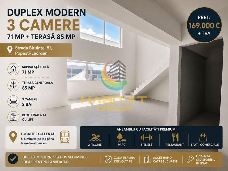 Apartament cu 3 camere decomandat în Central
