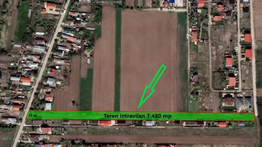 Teren intravilan 7480 mp Tartasesti - Dambovita - 2