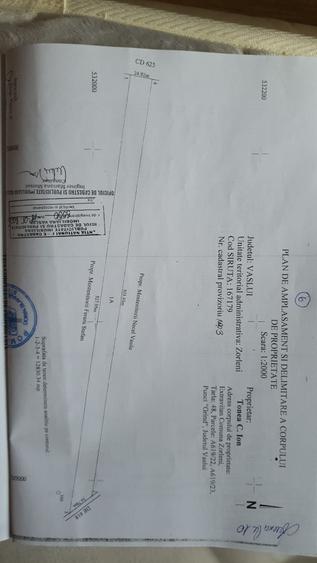 Teren de 30000 mp, în Zorleni