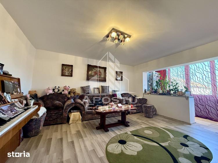 Apartament cu 3 camere decomandat în Lunei