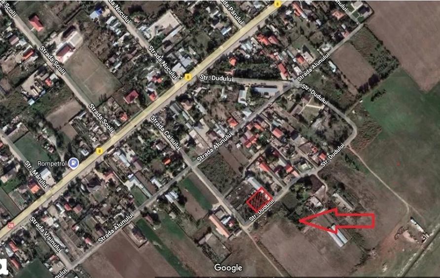 Teren de 1418 mp, în Lacu Sărat