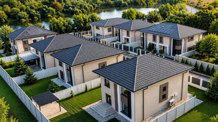 Casă individuală cu 5 camere cu Canalizare în Tunari