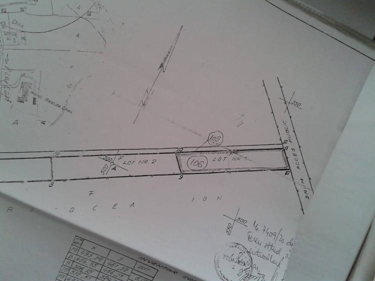 Teren Construcții intravilan de 330 mp, în Cheia