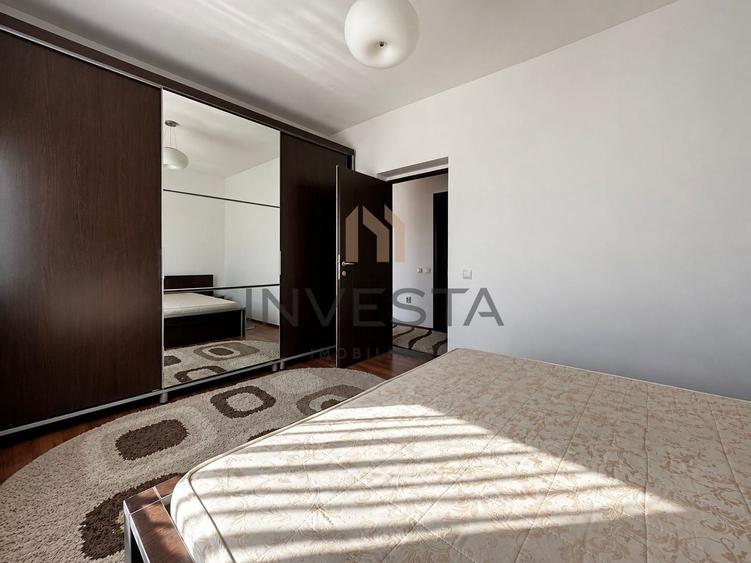 Apartament cu 2 camere semidecomandat, mobilat în Bună Ziua