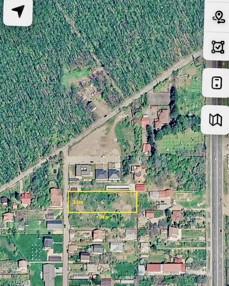 Teren de 2900 mp, în Săftica