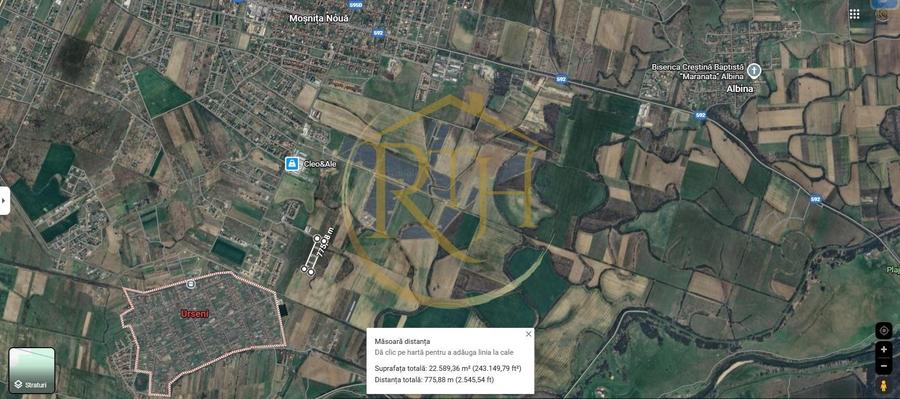Teren Construcții intravilan de 12406 mp, în Urseni