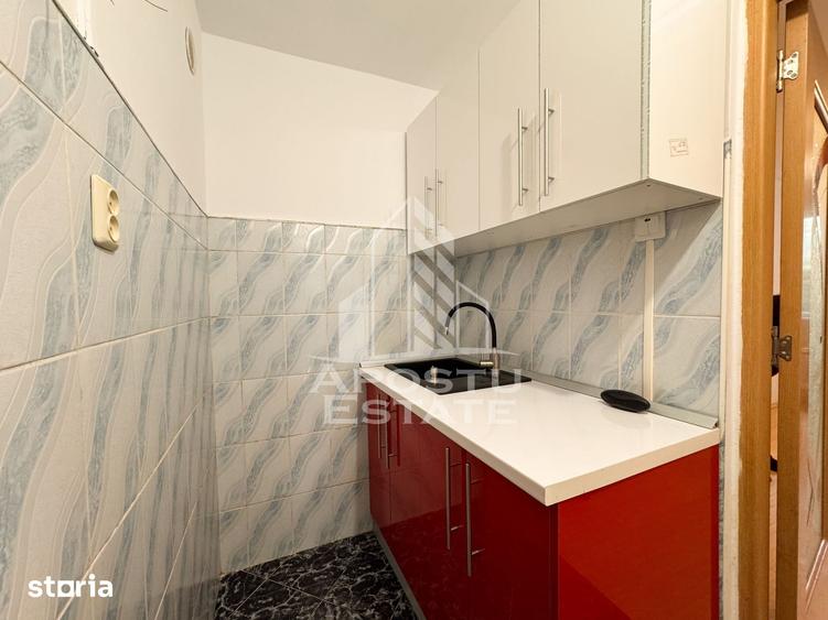 Garsoniera, 22mp, boxa, etajul 1, renovata, zona Blascovici Timisoara - 1