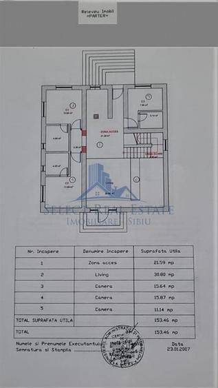 Casă individuală cu 12 camere cu Canalizare în Cristian