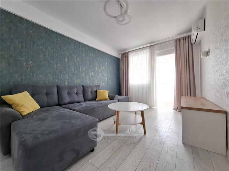 Apartament cu 2 camere semidecomandat, mobilat în Cug