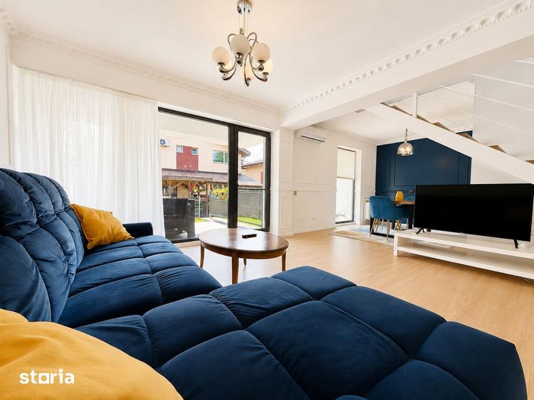 Duplex modern cu 4 camere, curte proprie si terasa amenajata in Tunari - 6