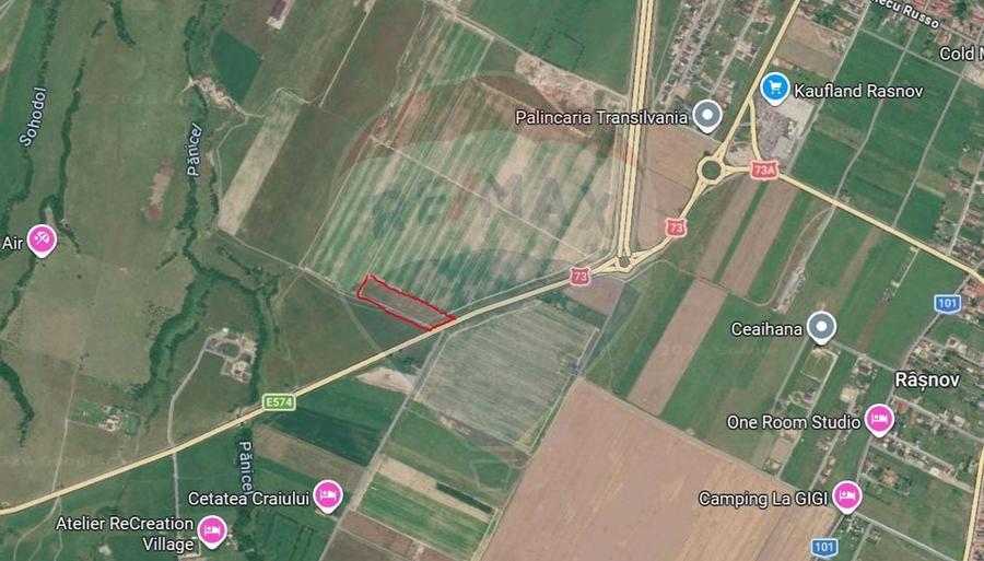 Teren agricol extravilan de 9500 mp, în Central