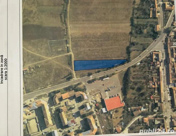 Teren de 2800 mp, în Central