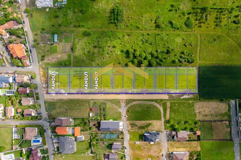 Teren Construcții intravilan de 569 mp, în Grădiște