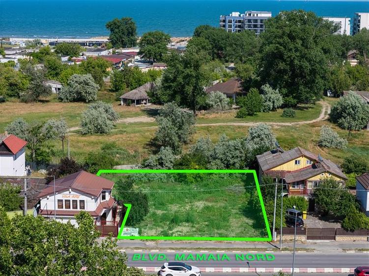 Teren de Vanzare 1000 mp la Bulevard - Mamaia Nord - 1
