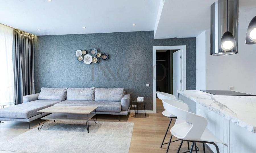 Apartament cu 3 camere, mobilat în Herăstrău