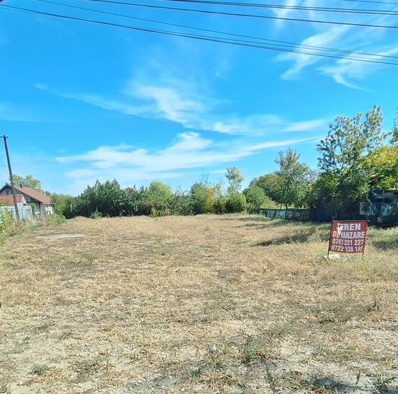 Teren Construcții intravilan de 600 mp, în Crevedia