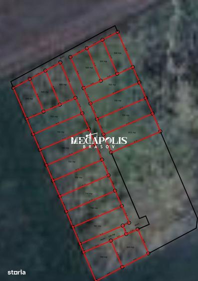 Teren de 700 mp, în Bod
