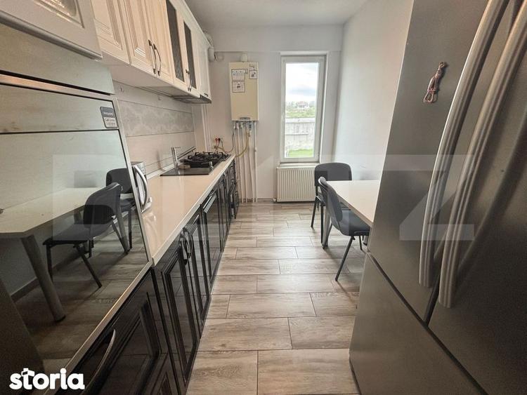 Apartament cu 2 camere, mobilat în Bucium