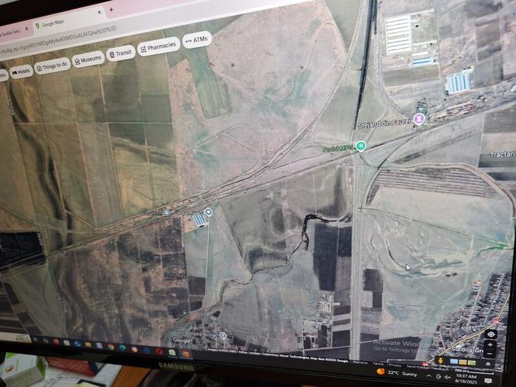 Teren agricol extravilan în