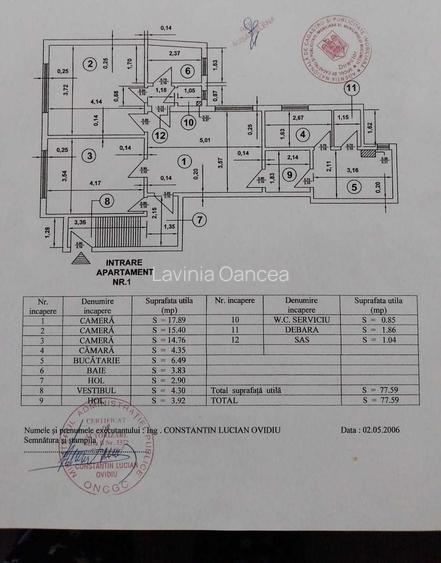 Vânzare apartament Căderea Bastiliei, Piata Romana