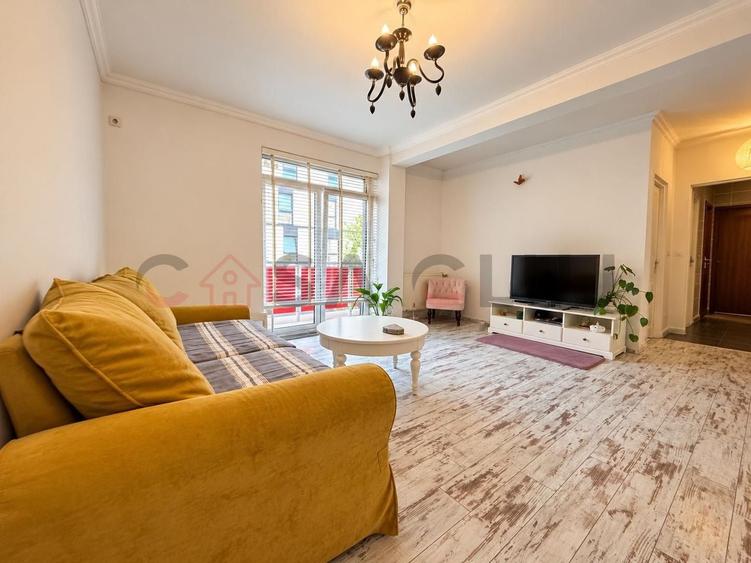 Apartament cu 2 camere semidecomandat, mobilat în Zorilor