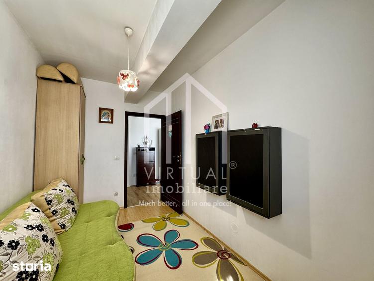 Apartament cu 3 camere, mobilat în Turnișor