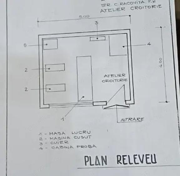 Spațiu comercial, de 20 mp, în Central
