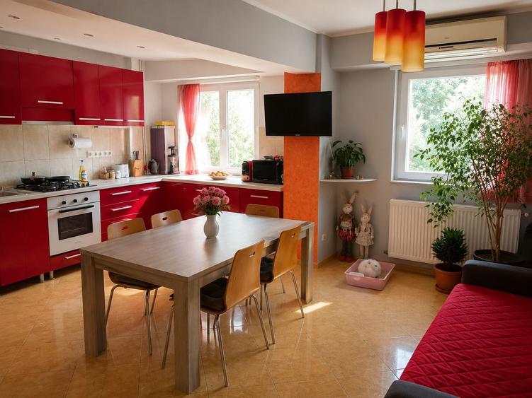 Apartament cu 2 camere decomandat în Central
