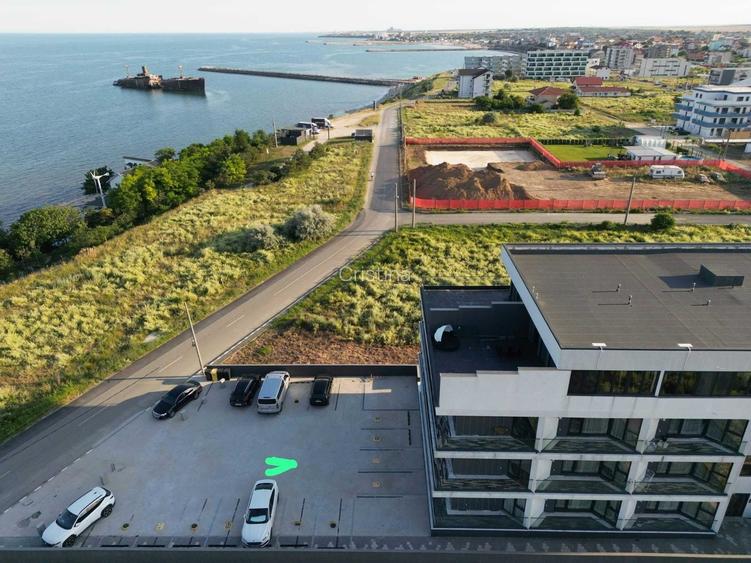 Garsoniera Costinesti in prima linie, complet mobilata + loc de parcare