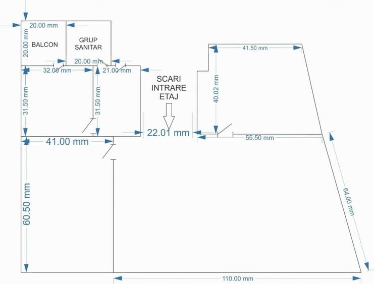 Birou, de 160 mp, în Central