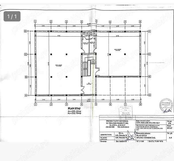 Spațiu comercial, de 300 mp, în Osica de Sus