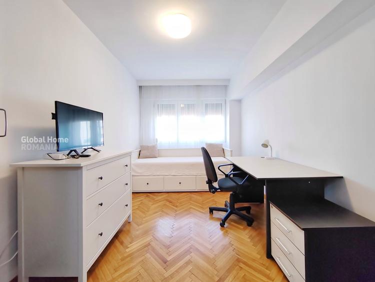 Apartament cu 3 camere decomandat, mobilat în Dorobanți