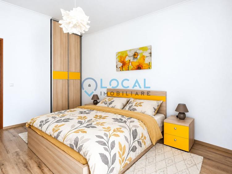 Apartament cu 2 camere semidecomandat, mobilat în Central