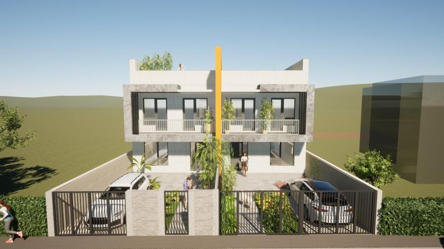 Duplex cu 4 camere cu Canalizare în Nord