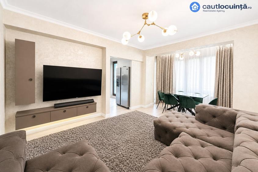 Apartament cu 2 camere, mobilat în Bucureștii Noi