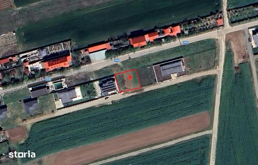 Teren de 624 mp, în Balotești
