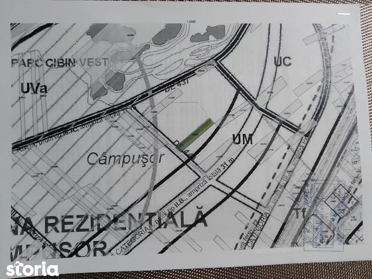 Teren de 2000 mp, în Ștrand