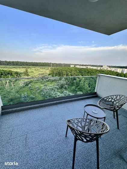 Apartament cu 2 camere decomandat, mobilat în Băneasa