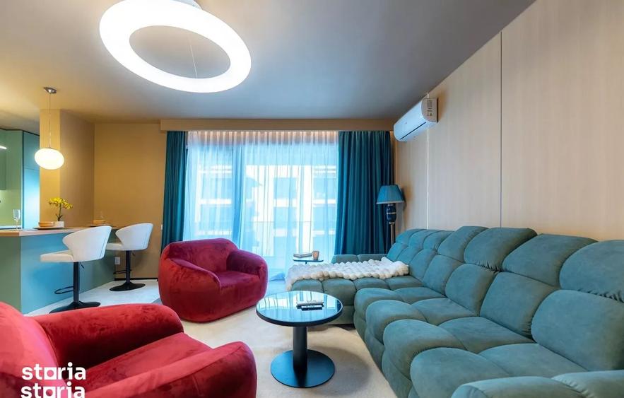 Apartament cu 2 camere semidecomandat în Între Lacuri